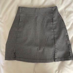 Brandy Melville Checkered Skirt